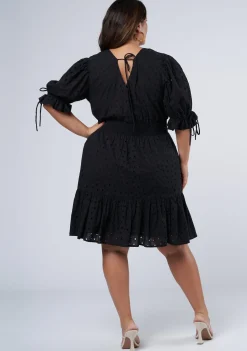 Eiffel Broderie Mini Dress