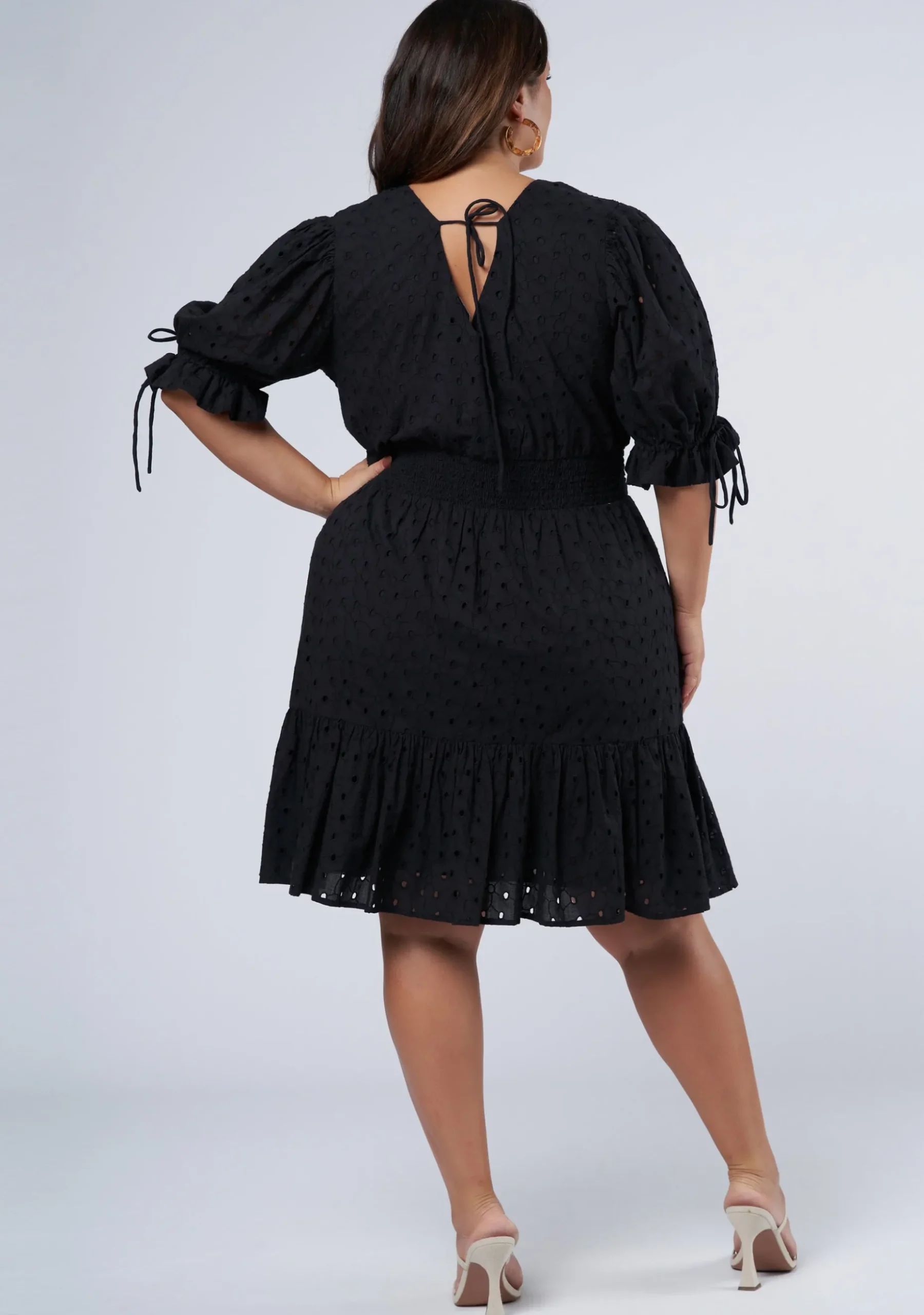 Eiffel Broderie Mini Dress