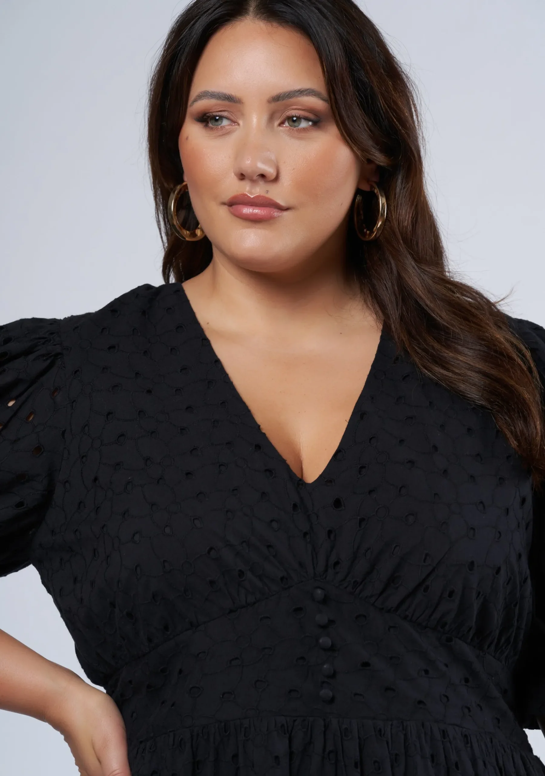 Eiffel Broderie Mini Dress