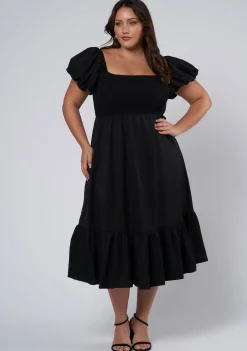 Electric Feel Midi Dress