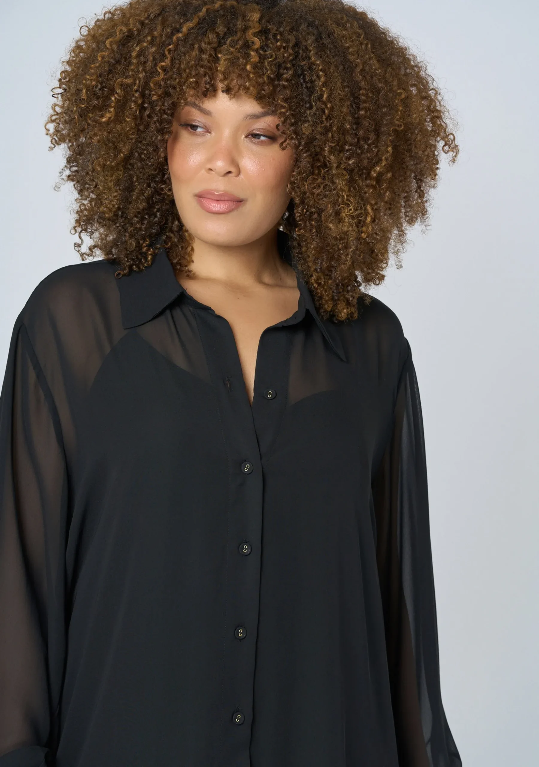 Electric Voltage Maxi Shirt Dress