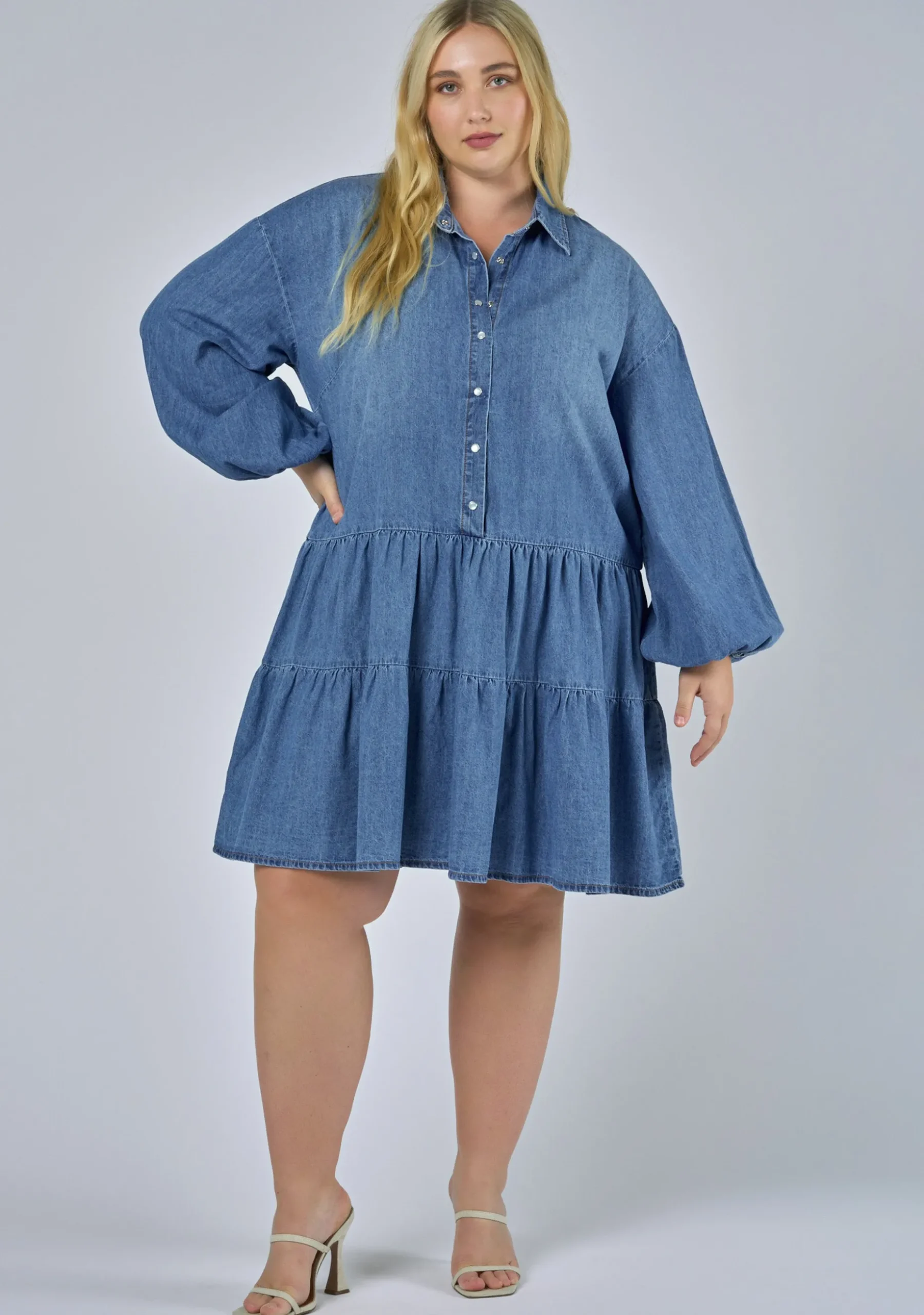Emer Denim Mini Dress