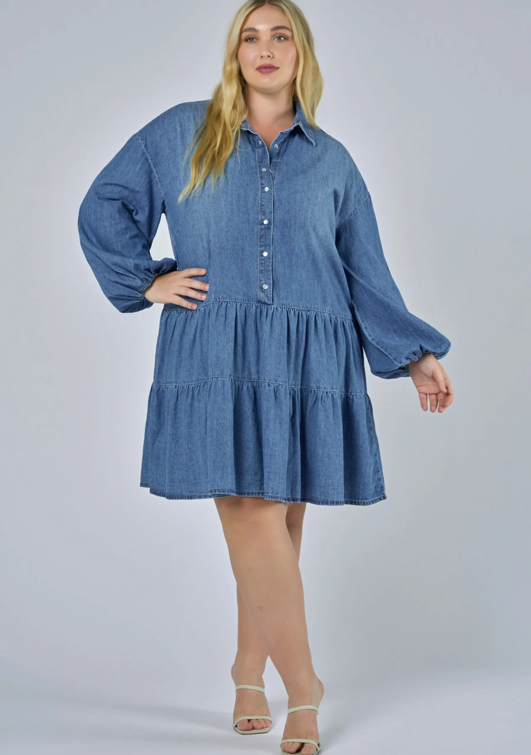 Emer Denim Mini Dress