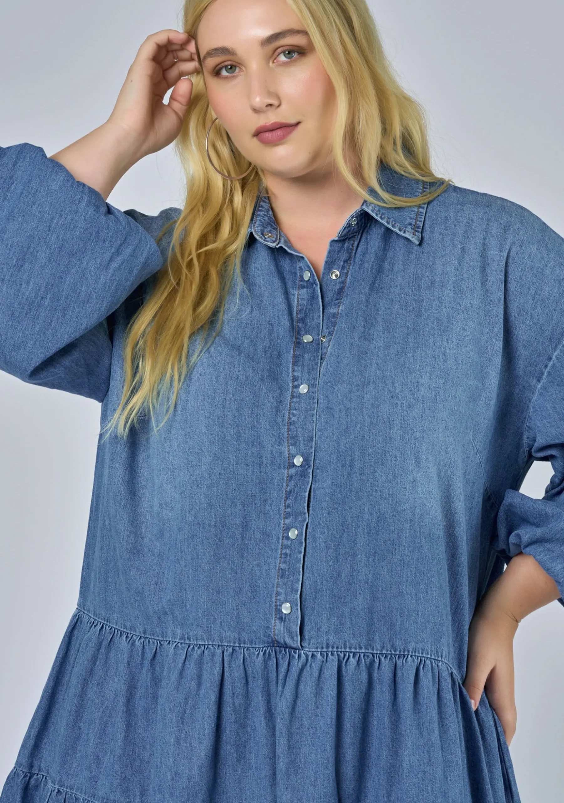 Emer Denim Mini Dress