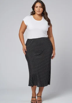 Emily Print Midi Skirt
