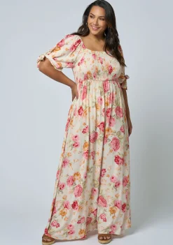 Felicity Ruffle Maxi Dress