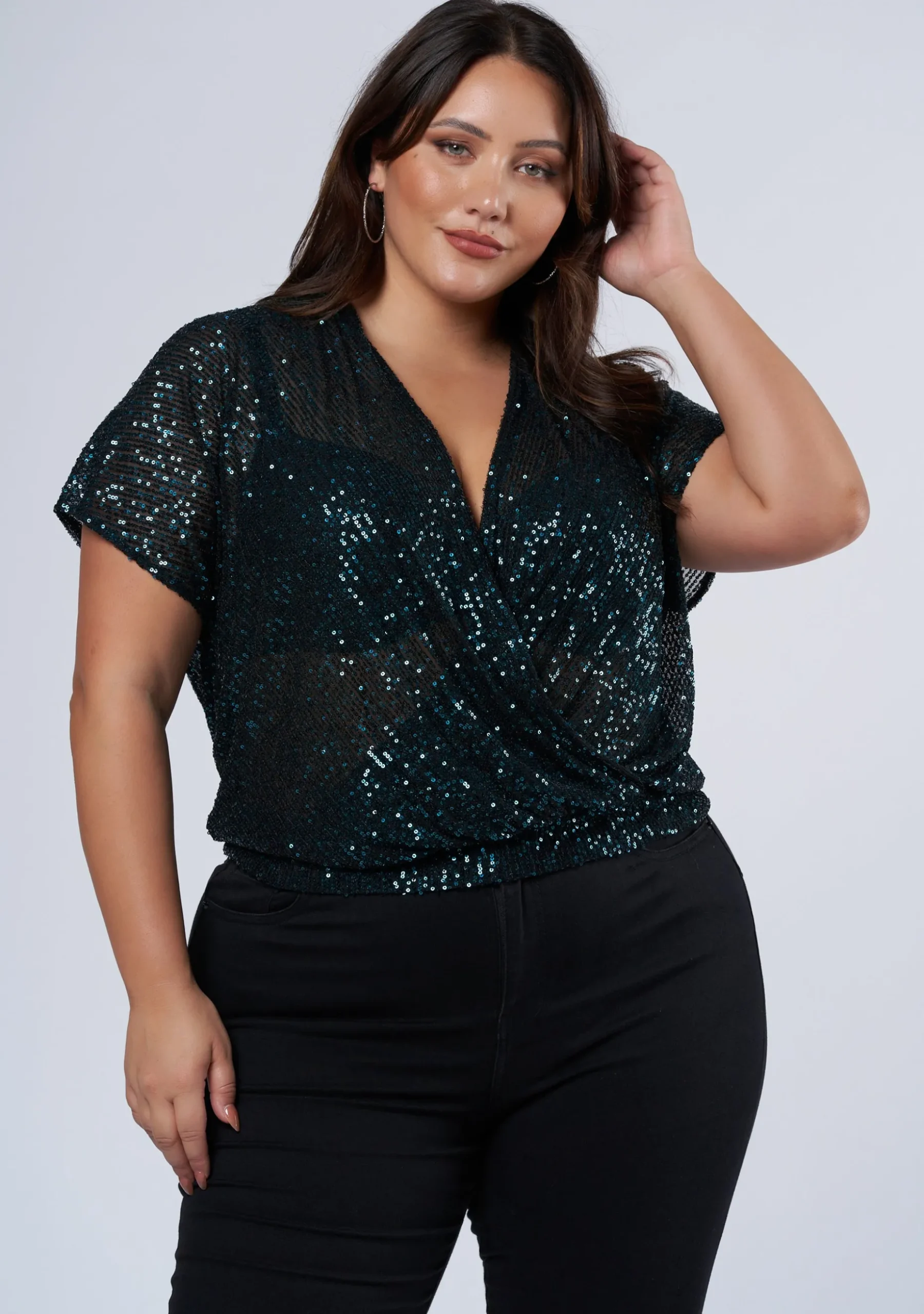 Flashy Sequin Top