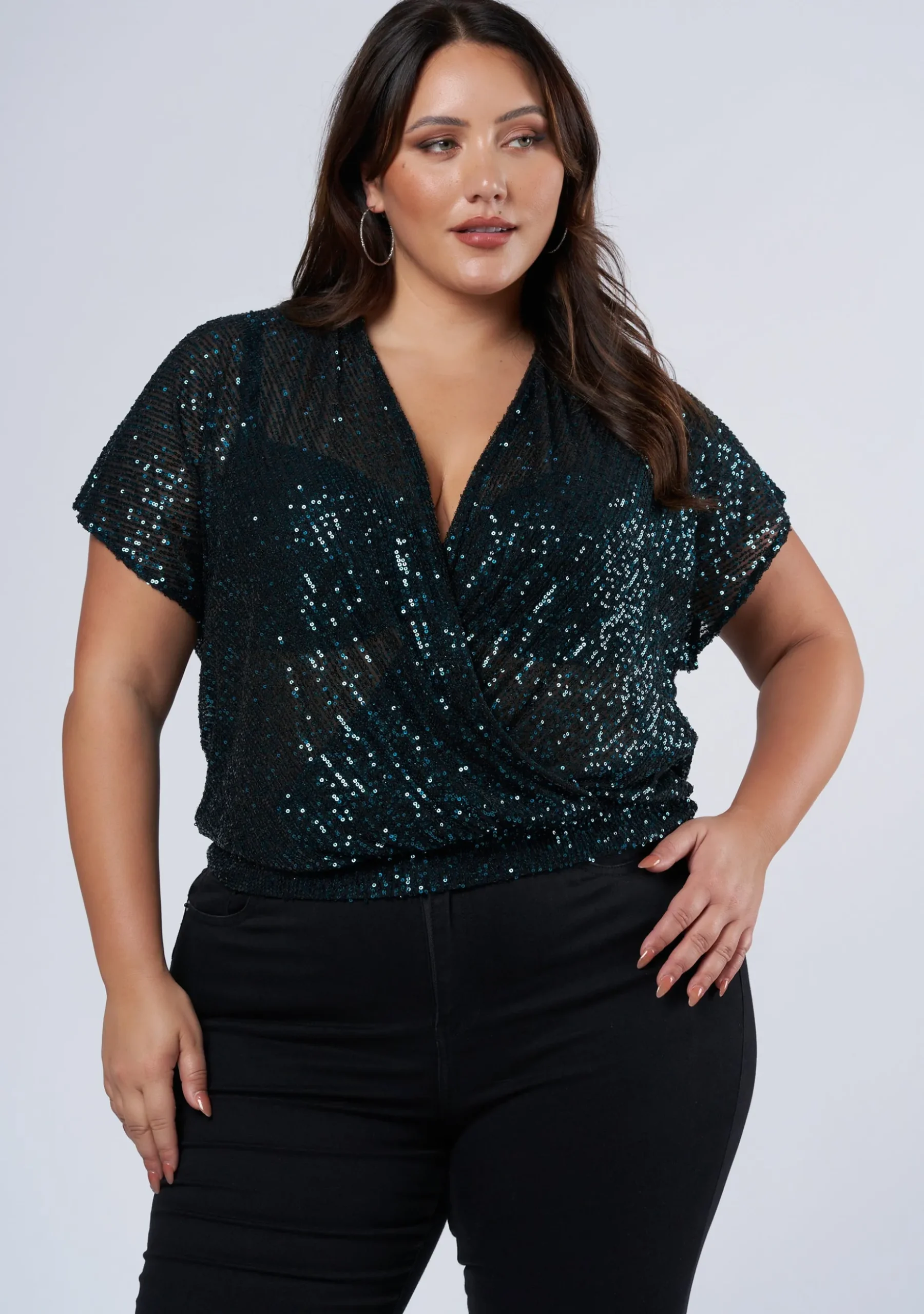 Flashy Sequin Top