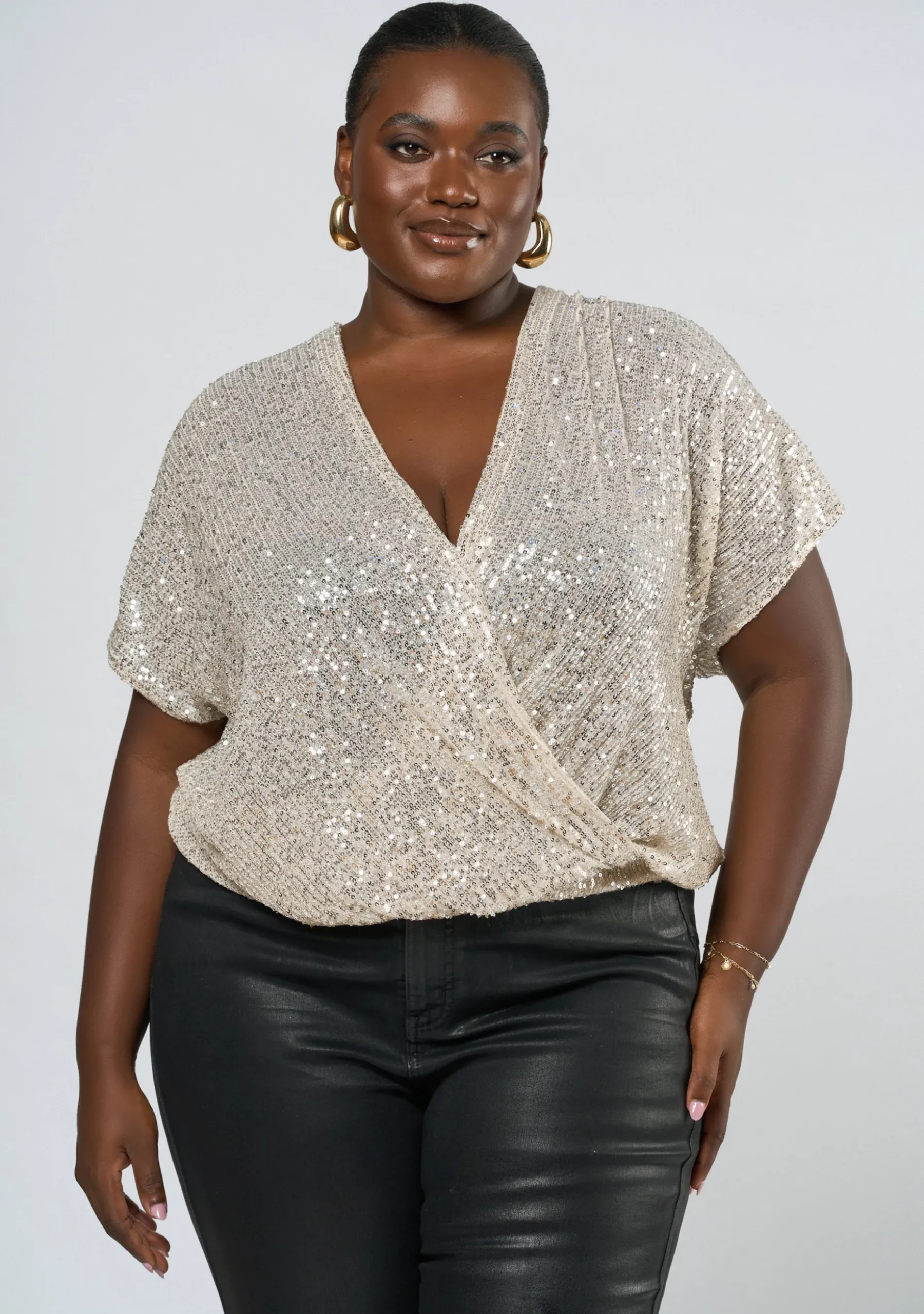 Flashy Sequin Top