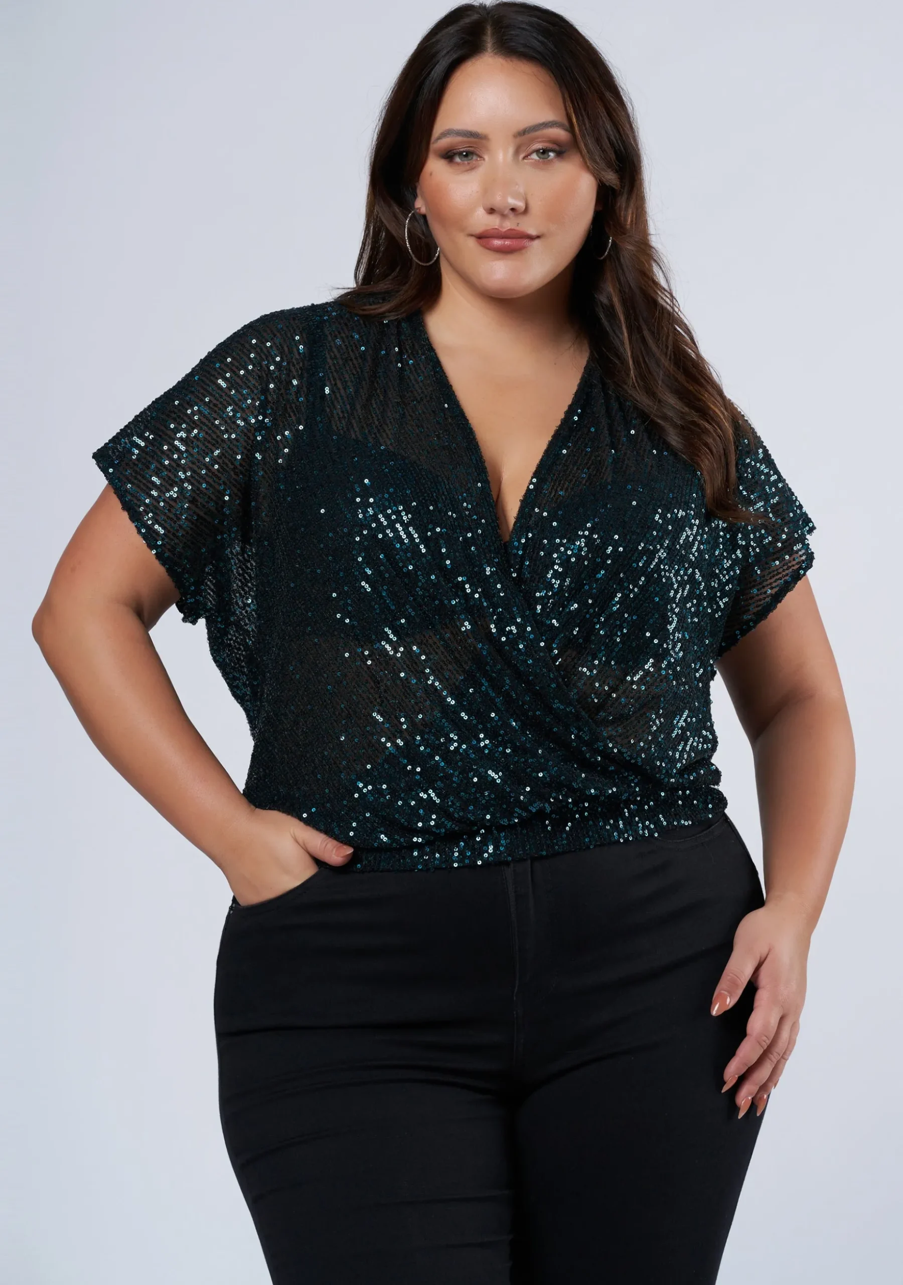 Flashy Sequin Top