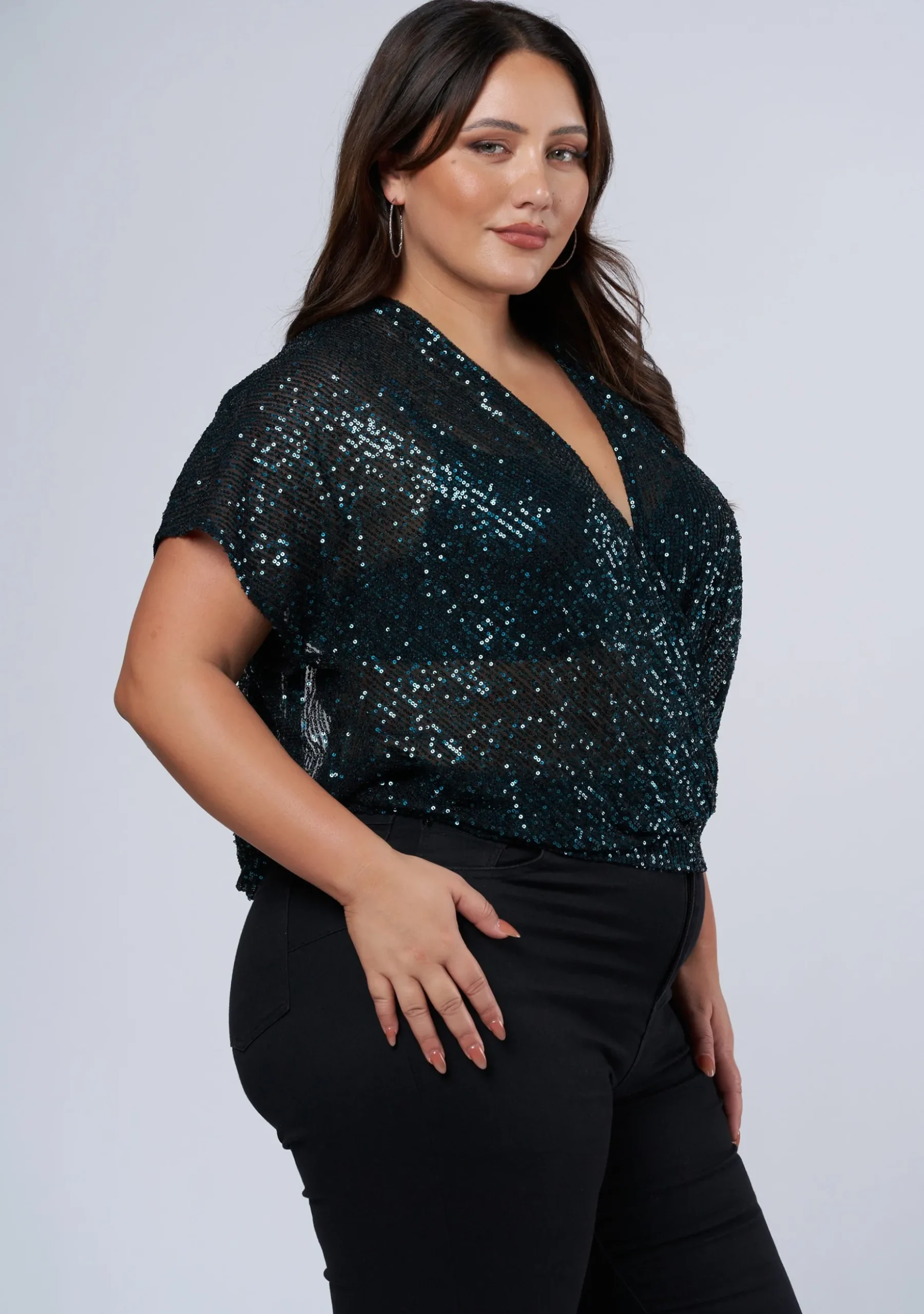 Flashy Sequin Top