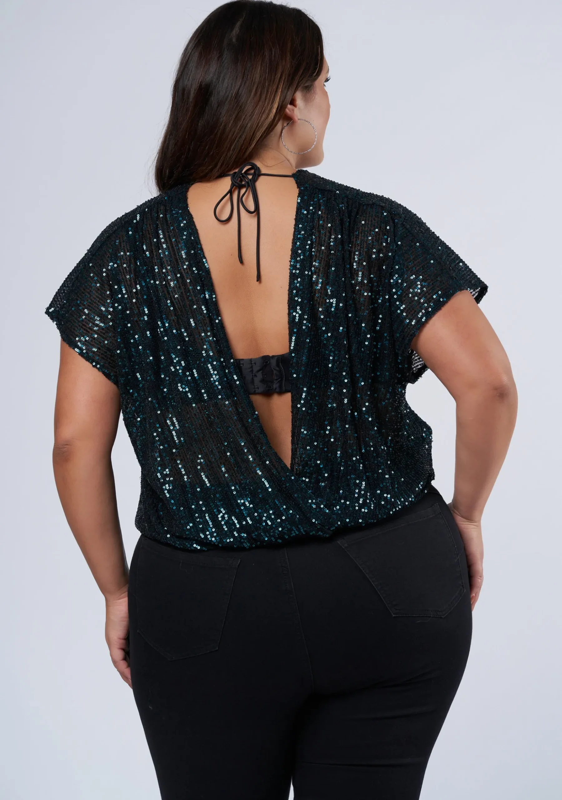 Flashy Sequin Top