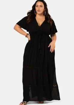 Floating Clouds Maxi Dress