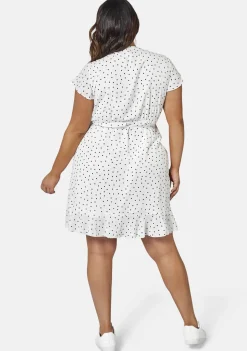 Framed Frill Dress