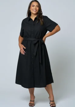 Frankie Shirt Midi Dress