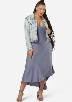 Hell & Back Asymmetric Midi Dress