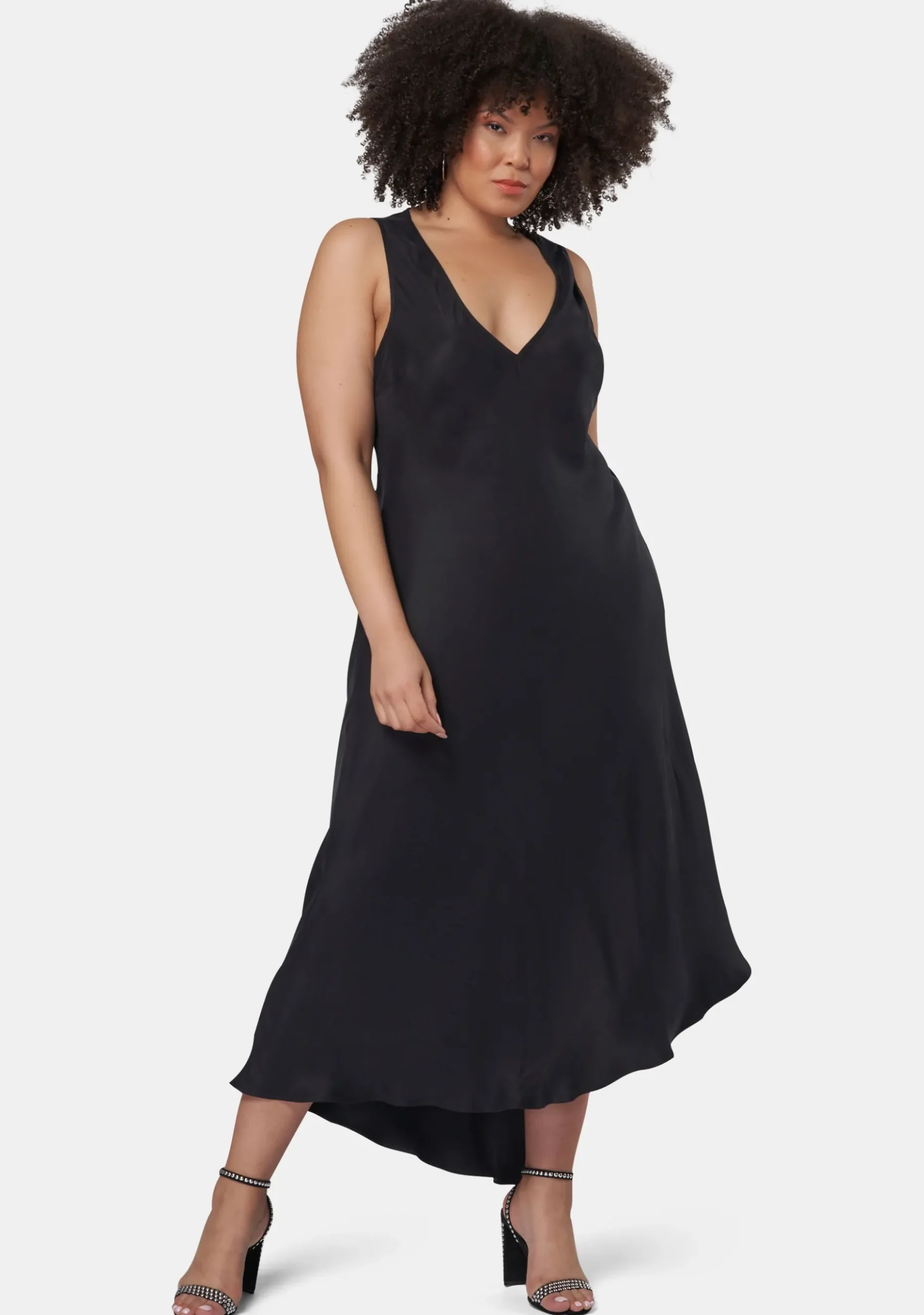 Hell & Back Asymmetric Midi Dress