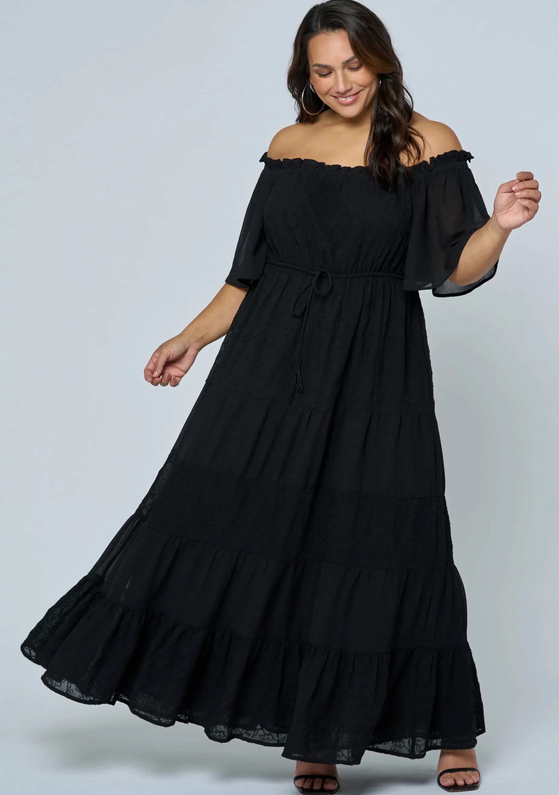High Voltage Maxi Dress