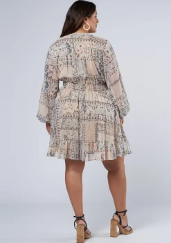 Highland Print Mini Dress