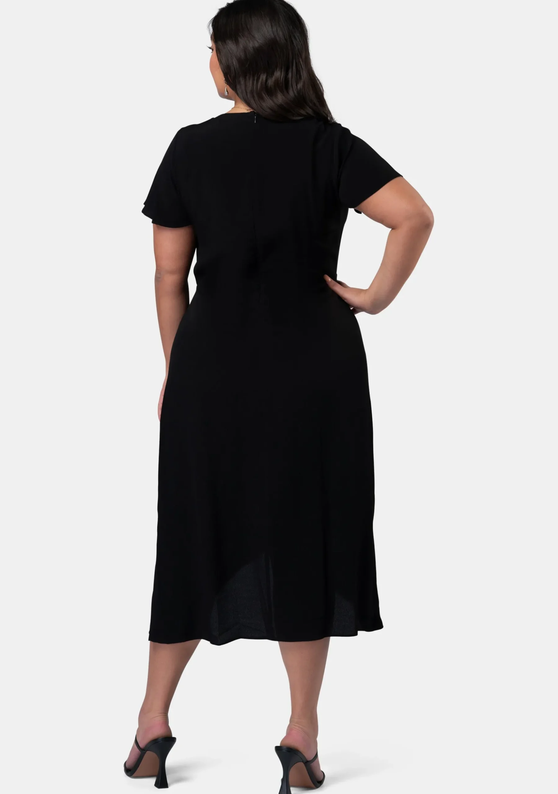 Irene Wrap Midi Dress