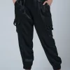 Jaded Satin Cargo Pants