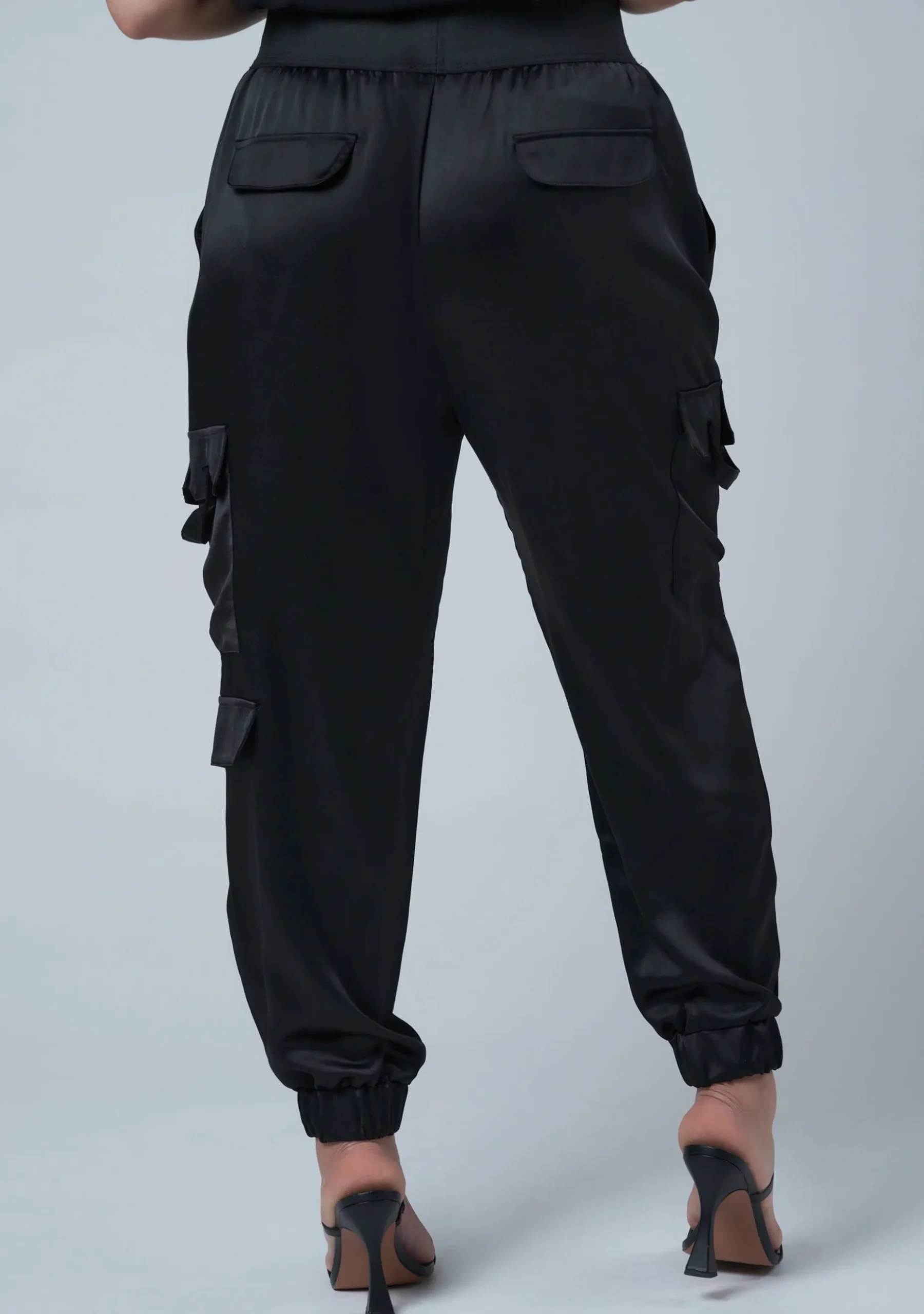 Jaded Satin Cargo Pants