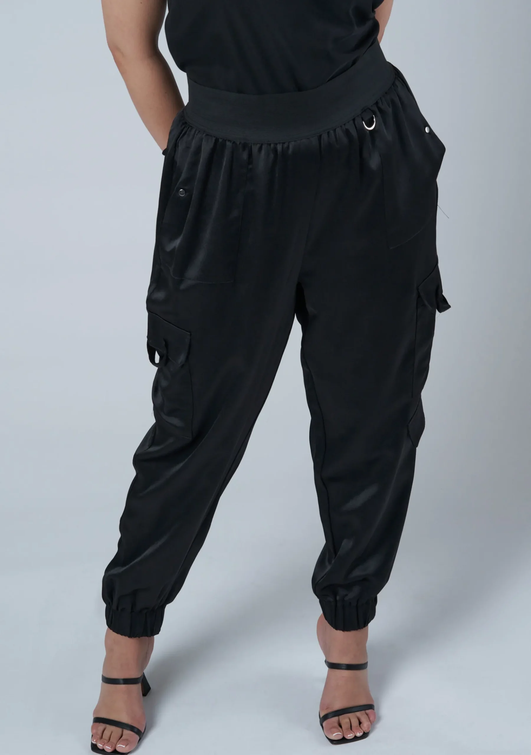 Jaded Satin Cargo Pants