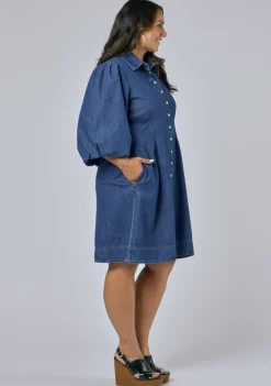 Julies Denim Shirt Dress