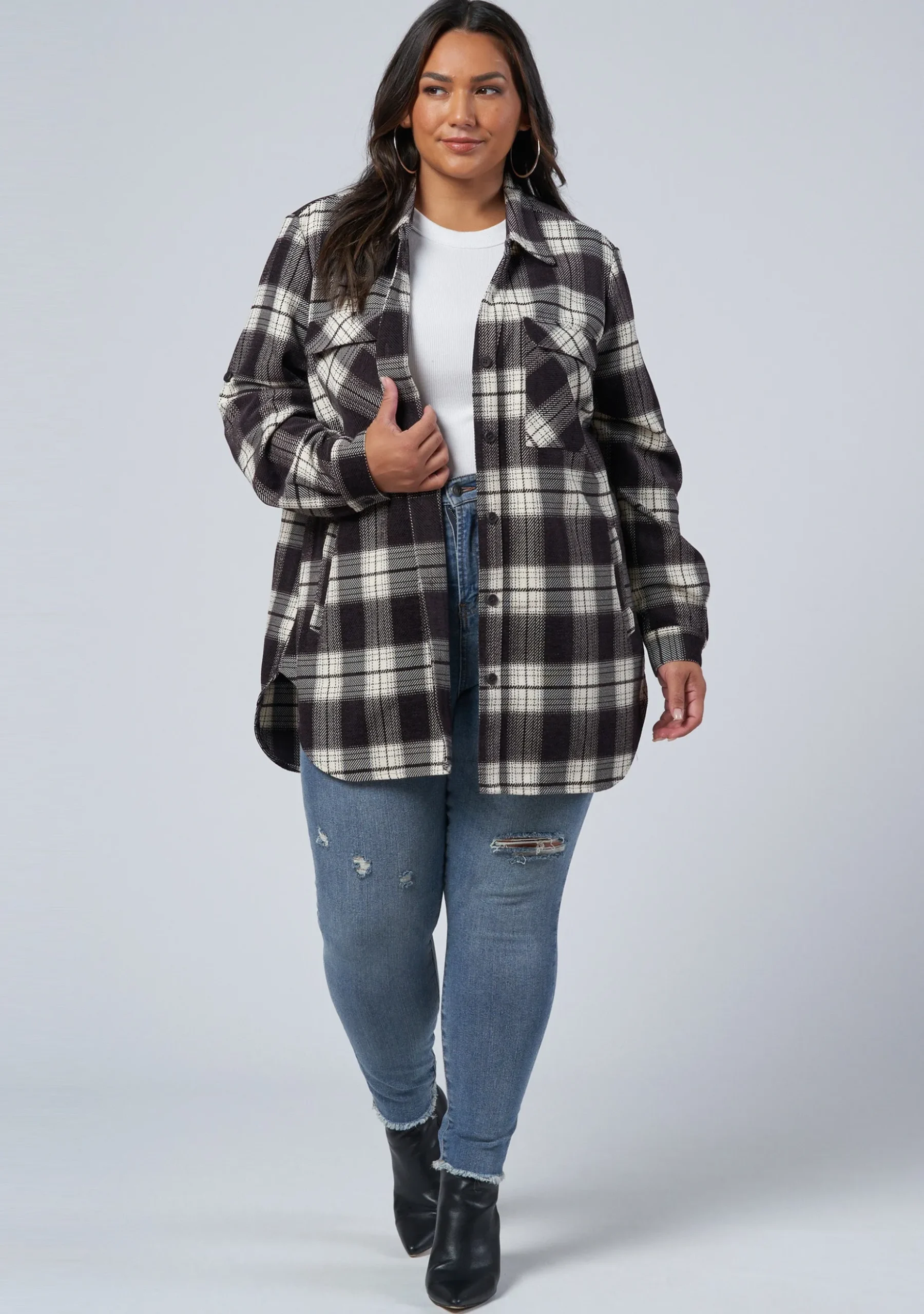 Kari Check Shacket