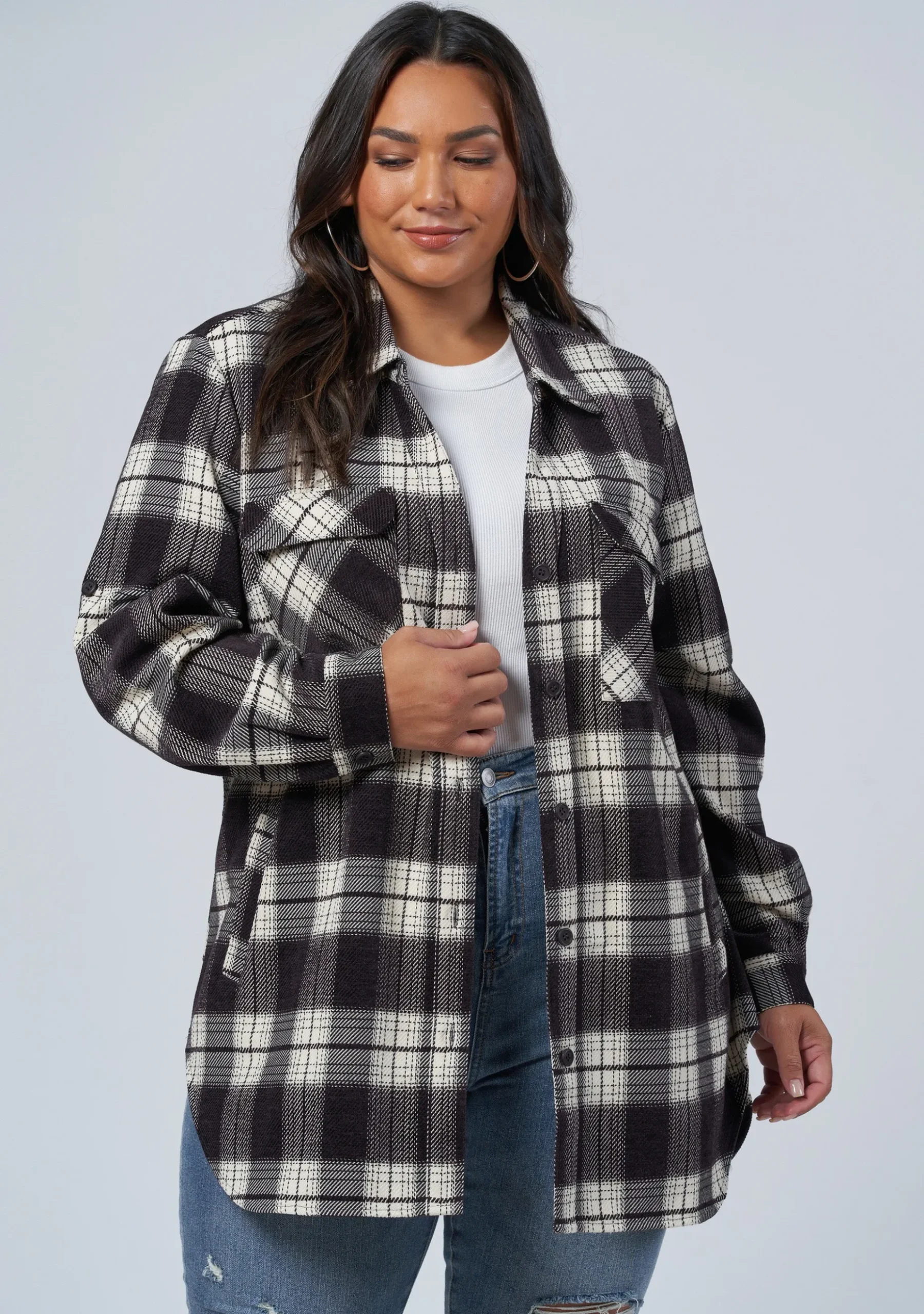Kari Check Shacket