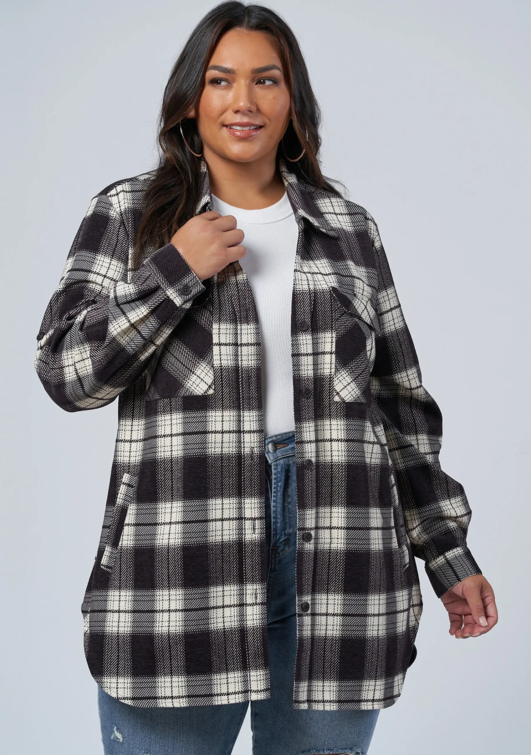 Kari Check Shacket