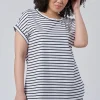 Lauren Longline Stripe Tee