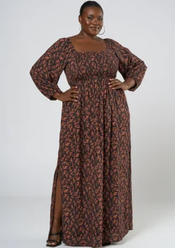 Lilah LS Maxi Dress