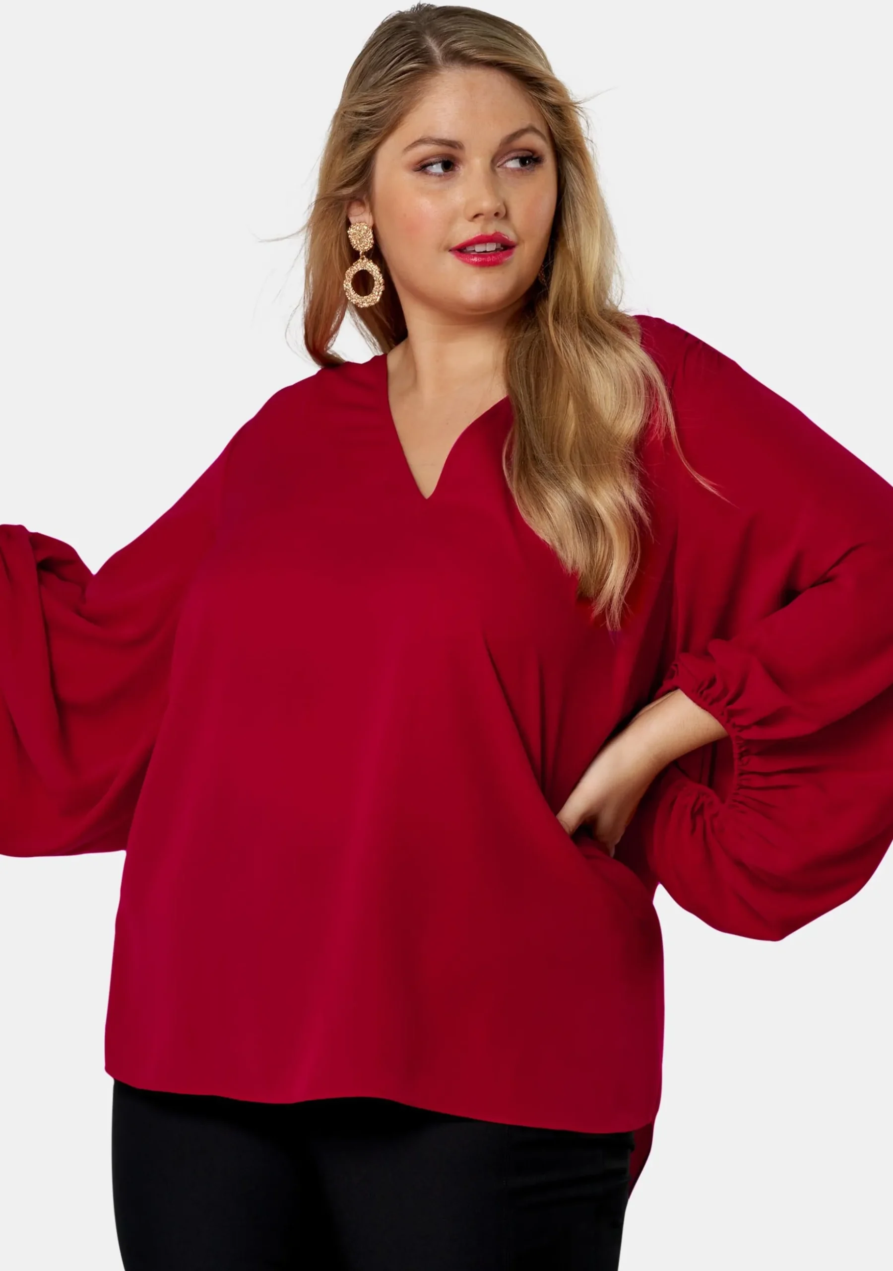 Lipstick Heat Blouse