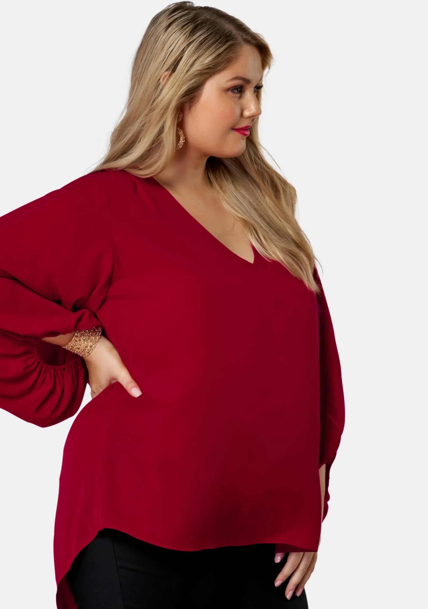 Lipstick Heat Blouse