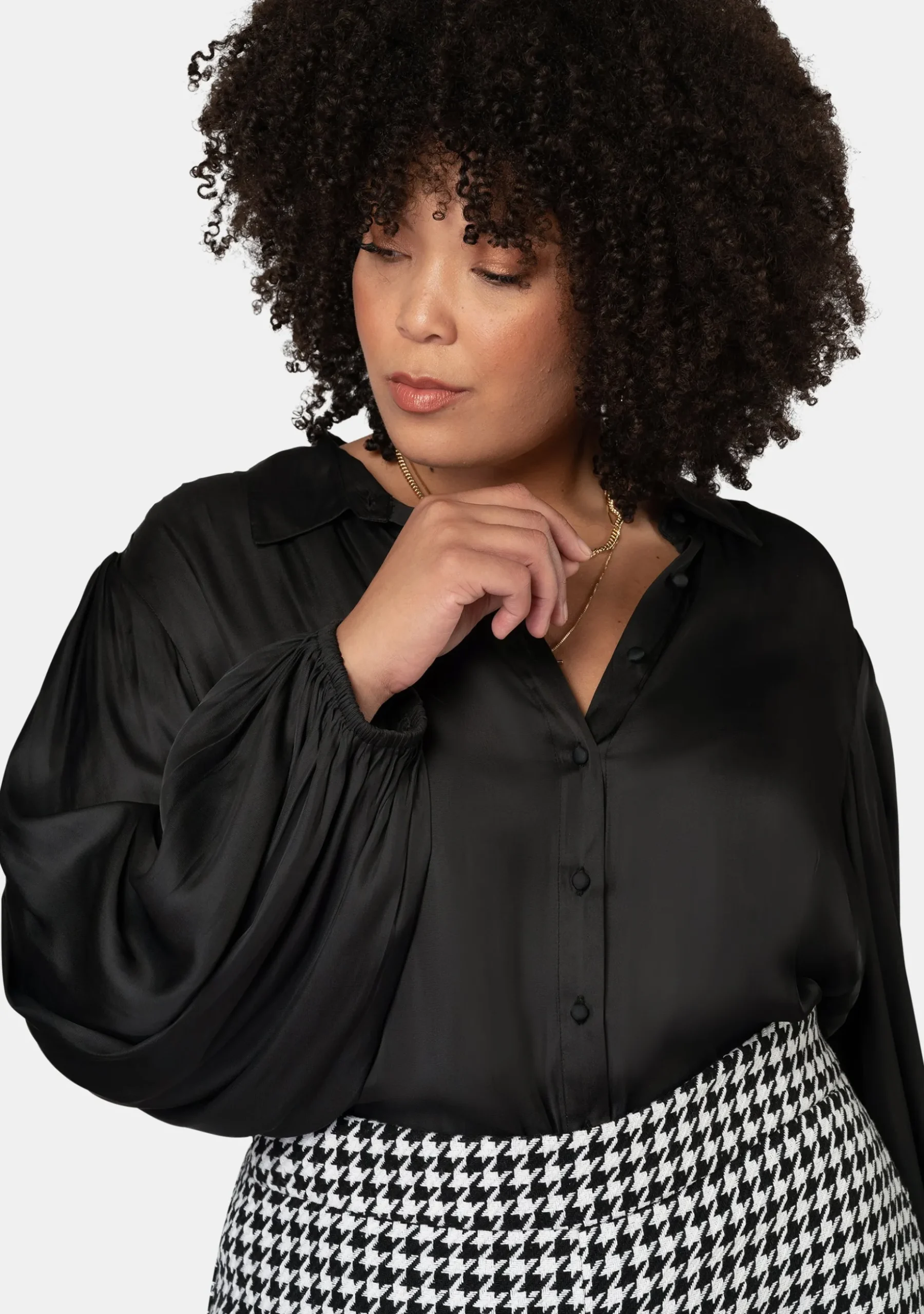 Loren Satin Shirt