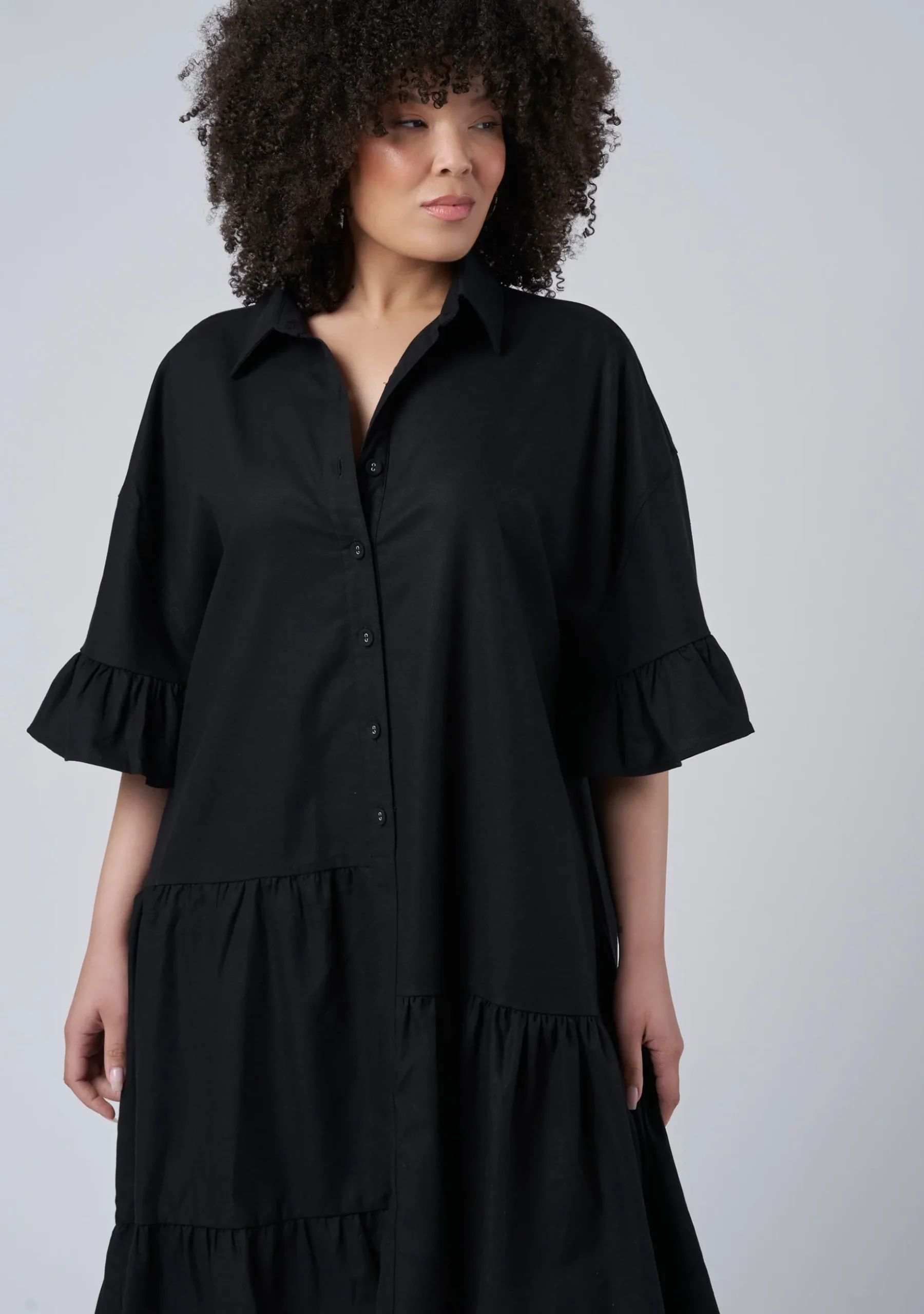 Lorena Linen Mini Dress