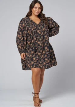 Lose Myself Mini Smock Dress