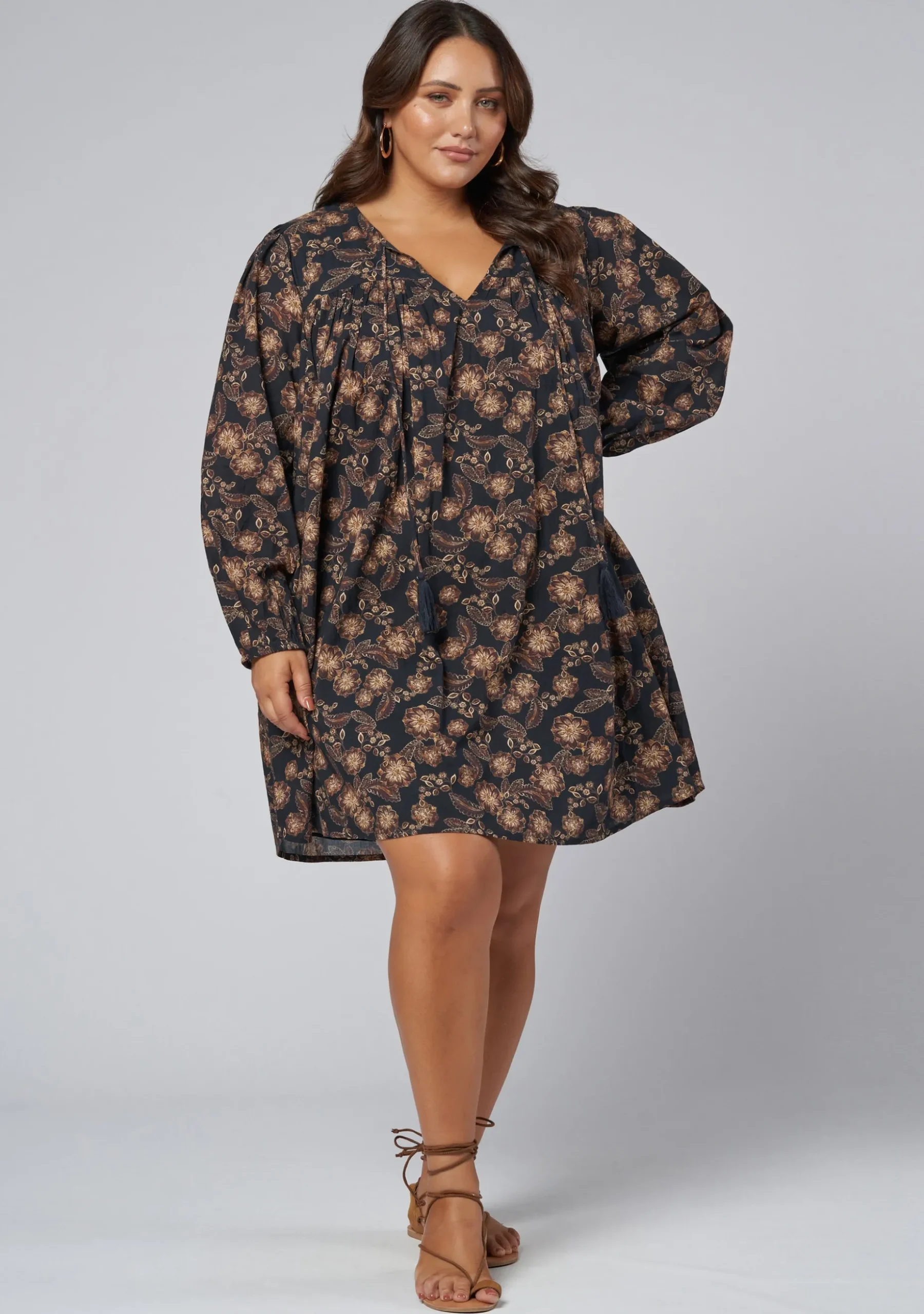 Lose Myself Mini Smock Dress