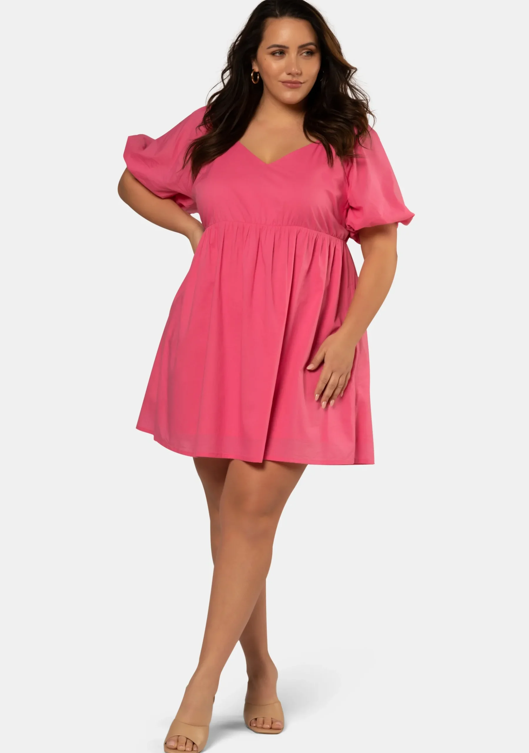 Madi Puff Sleeve Mini Dress