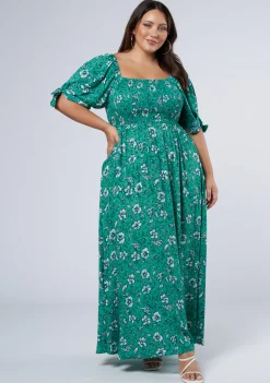 Maeve Ruffle Maxi Dress