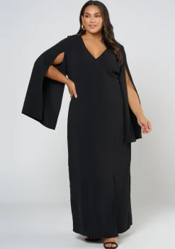 Main Character Maxi Cape Dress