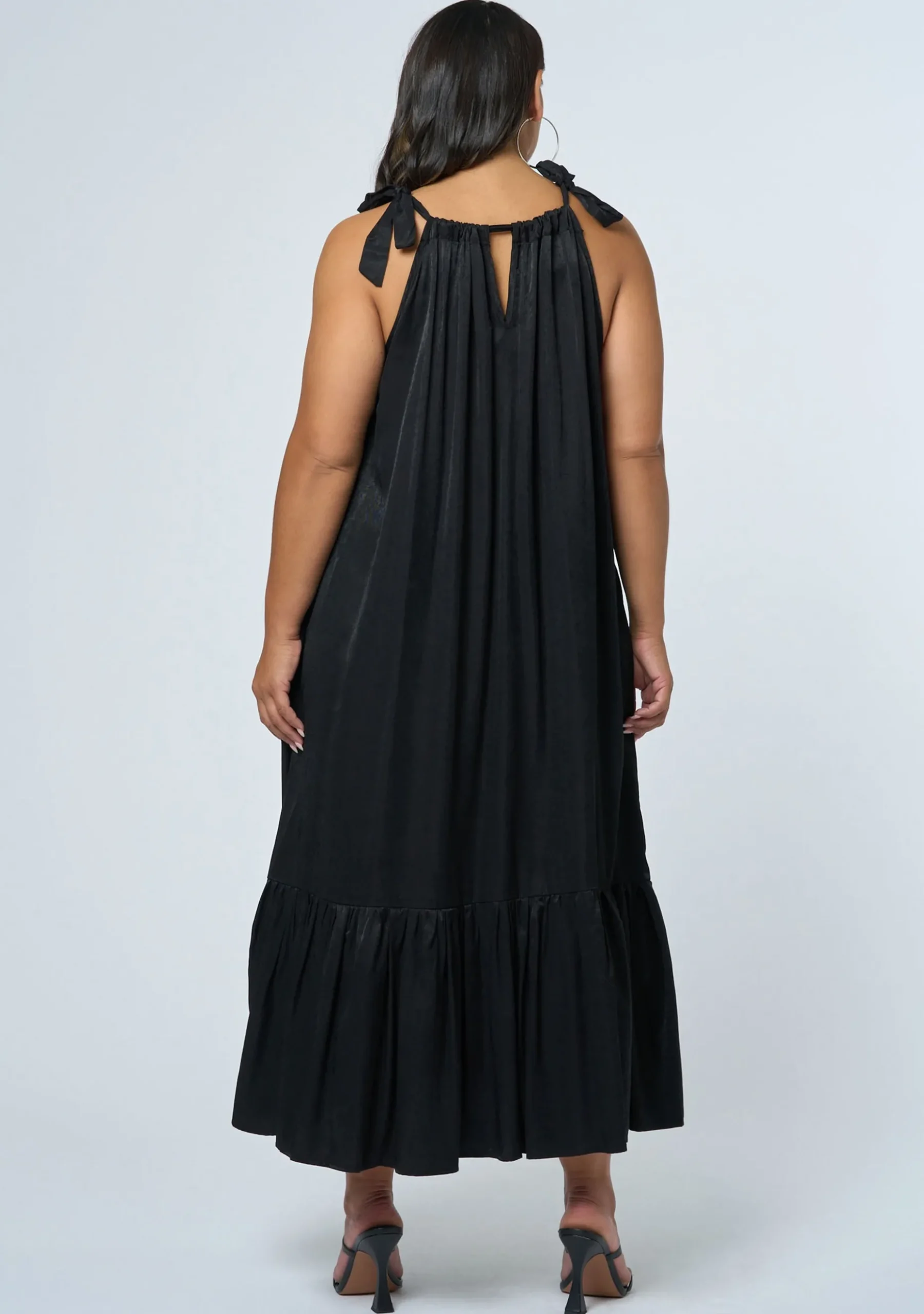 Midnight Meltdown Midi Dress