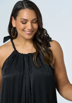 Midnight Meltdown Midi Dress