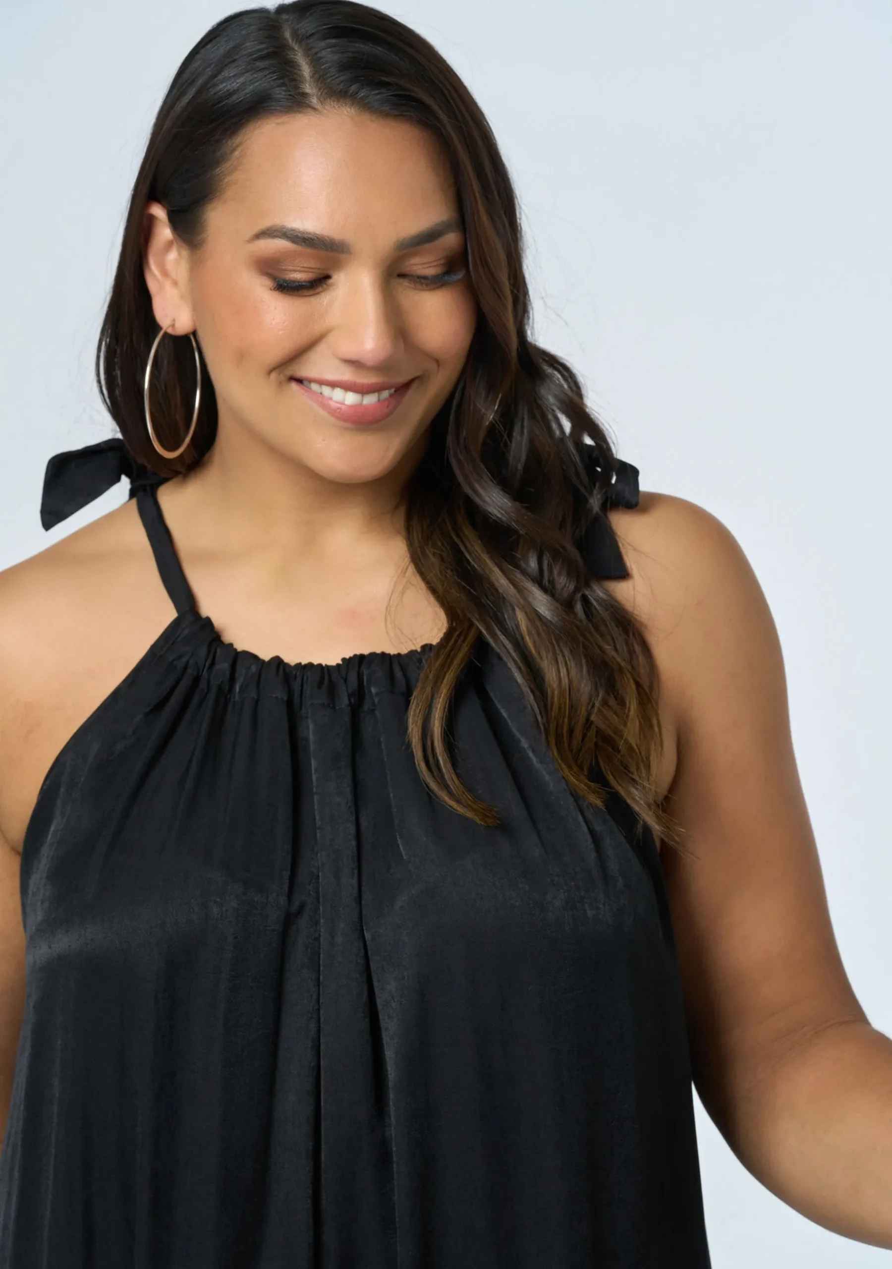 Midnight Meltdown Midi Dress