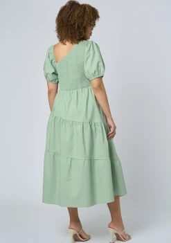 Miley Asymmetric Midi Dress