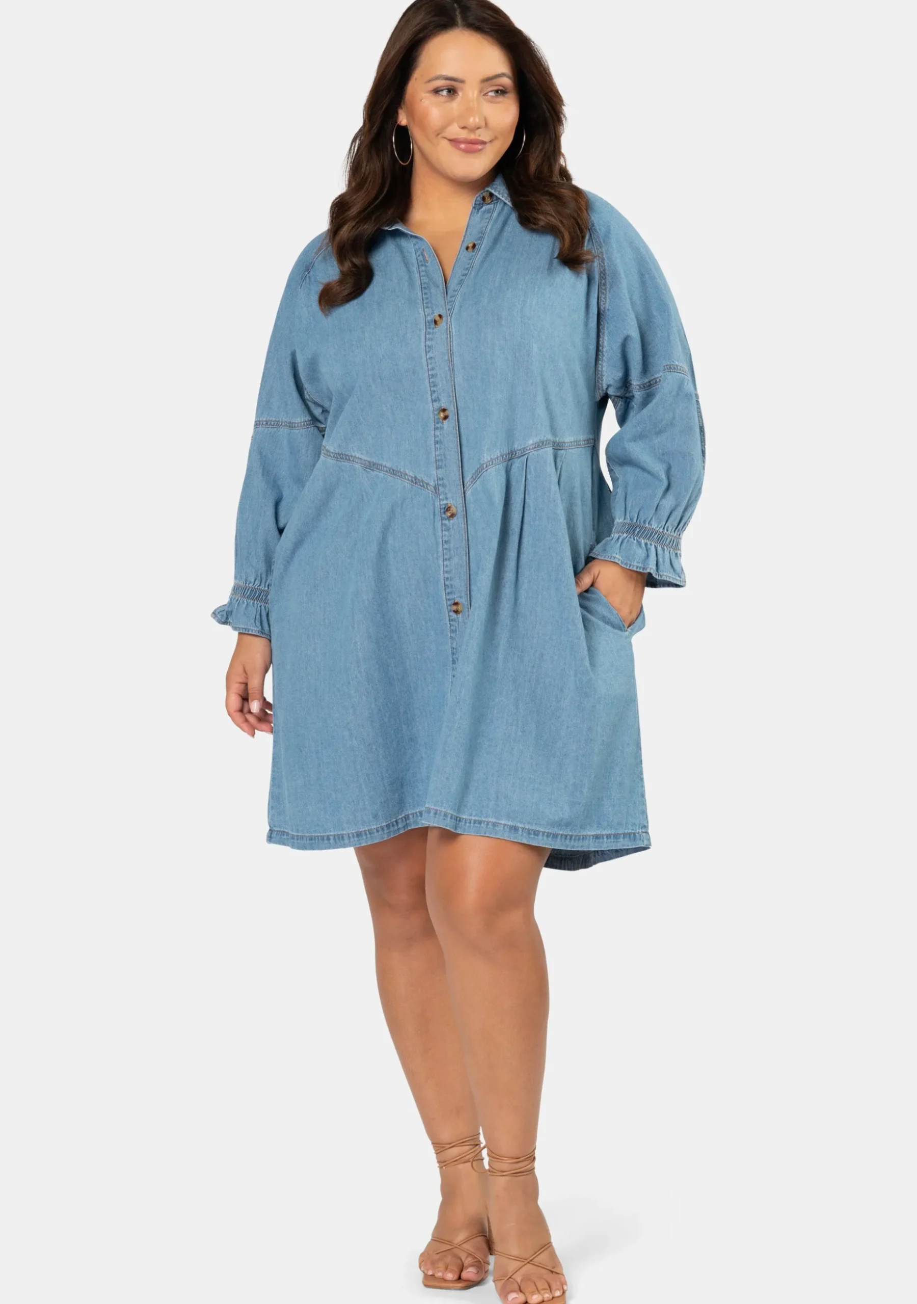 Mina Denim Mini Dress