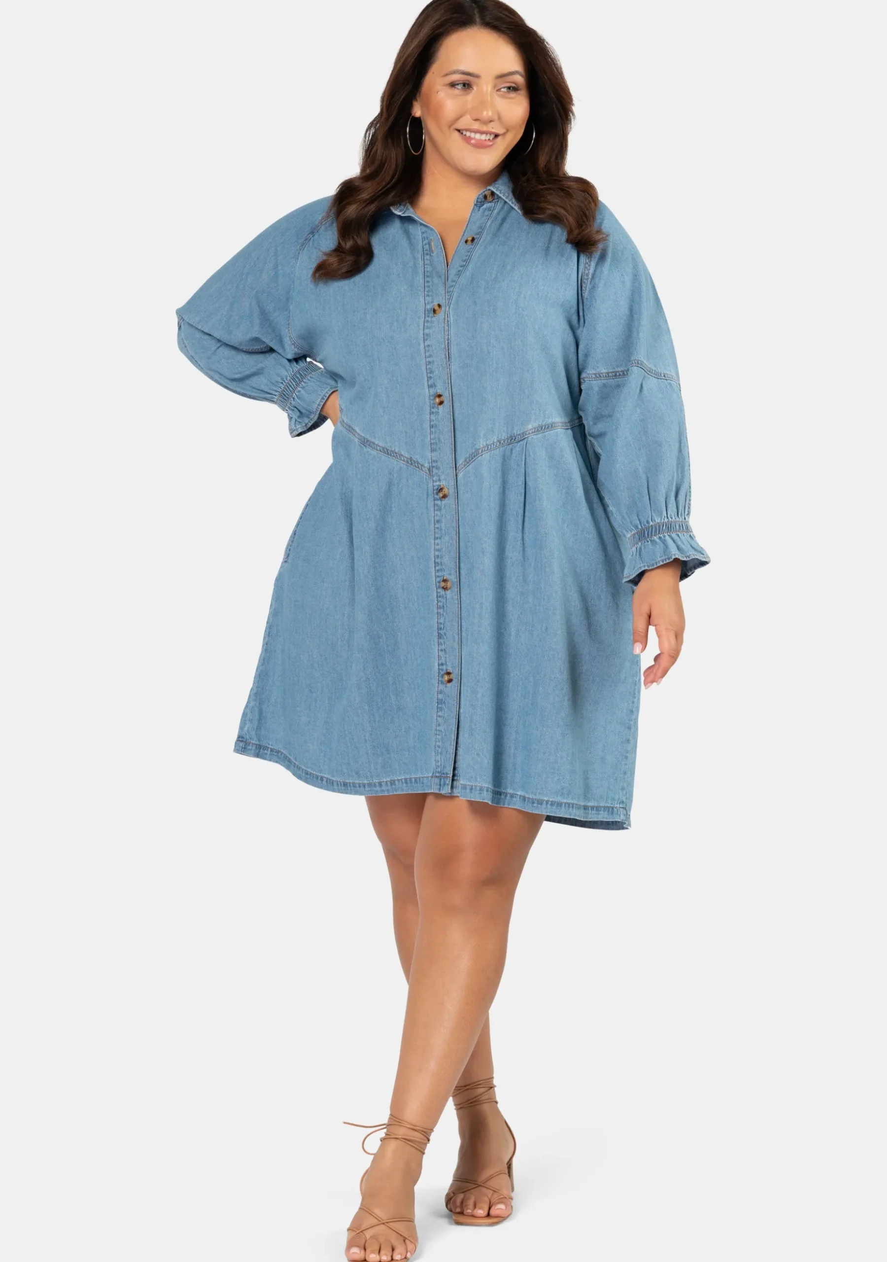 Mina Denim Mini Dress