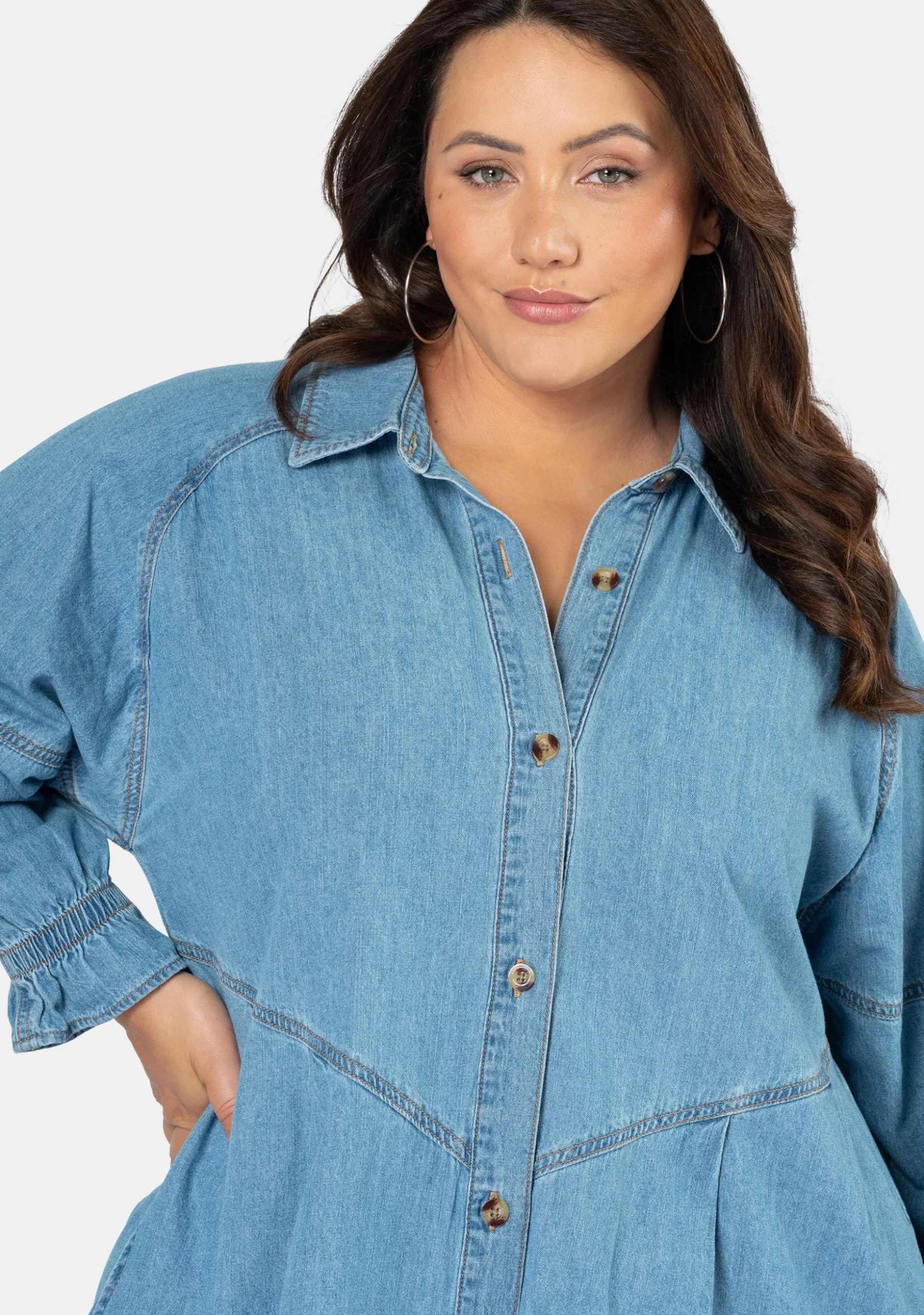 Mina Denim Mini Dress