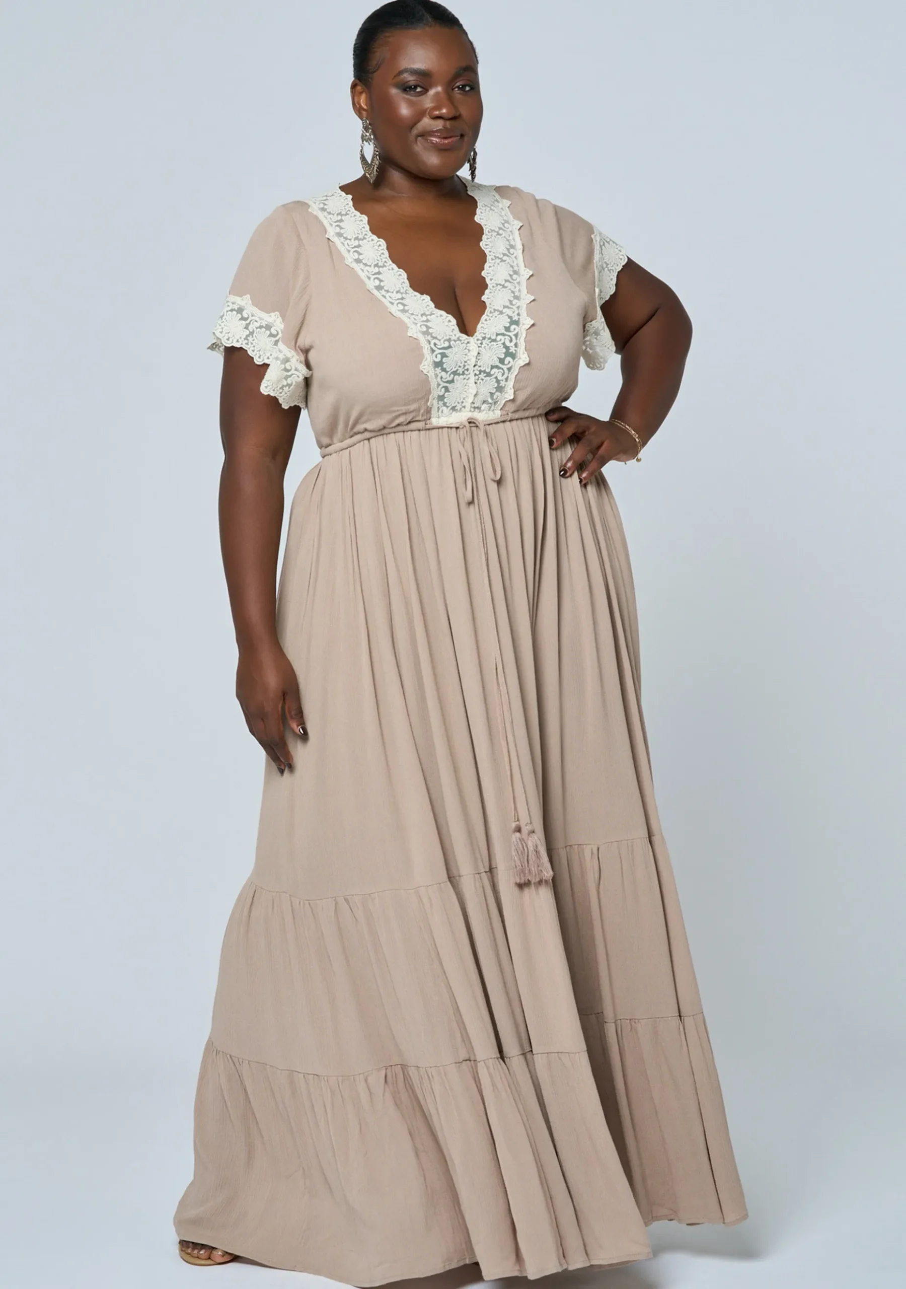 Mysticism Lace Maxi Dress